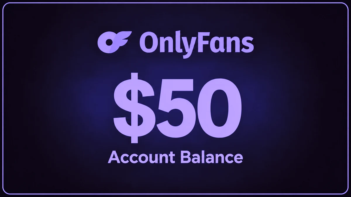 OnlyFans Balance $50
